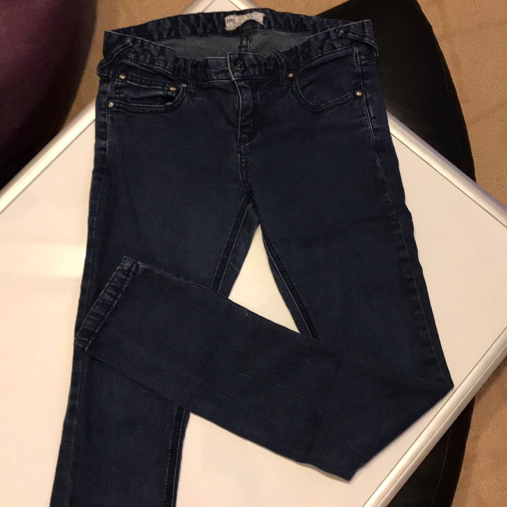 free people dark denim skinny